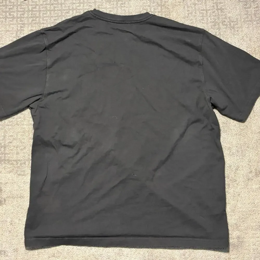 Black carhartt embroidered loose fit